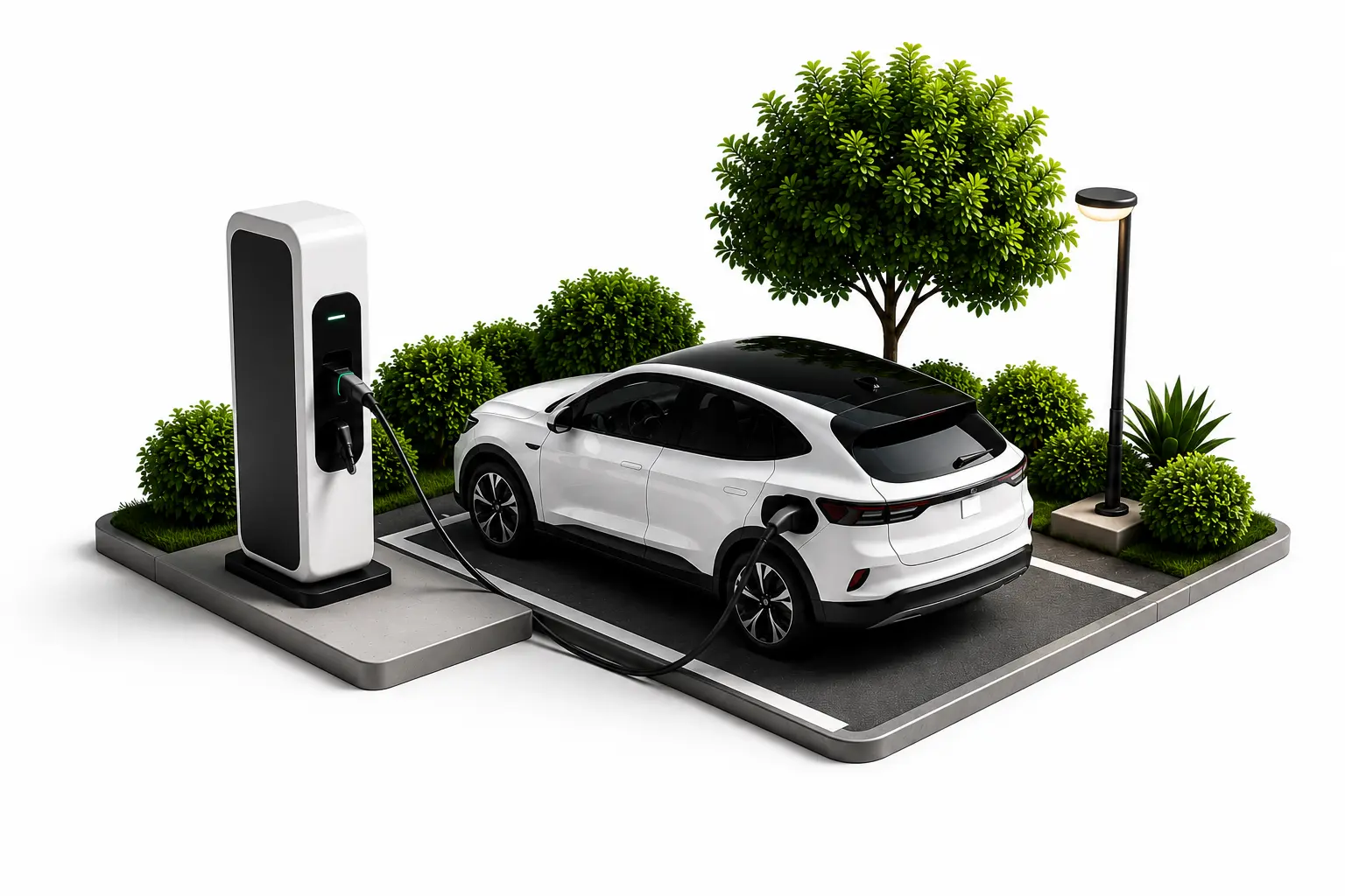 Elektrikli araç şarj istasyonu